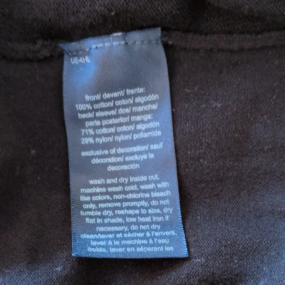 Tommy Hilfiger Black Turtleneck Sweater with Stripes - Picture 5 of 5